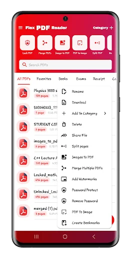 Flex PDF Reader ডাউনলোড করুন – সেরা PDF টুলস ও কনভার্টার - Screenshot 2