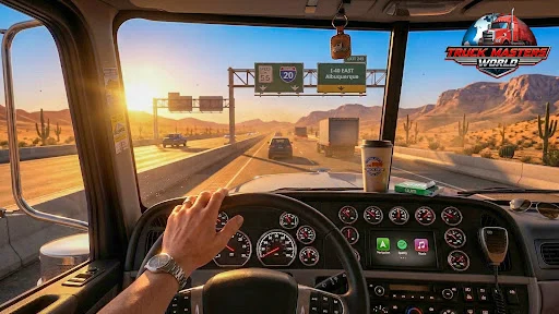 Truck Masters: World Simulator ডাউনলোড করুন – সেরা ট্রাক ড্রাইভিং গেম - Screenshot 1