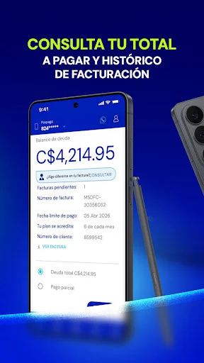 Mi Tigo Nicaragua ডাউনলোড করুন – ইন্টারনেট ও বিল পেমেন্ট অ্যাপ - Screenshot 5