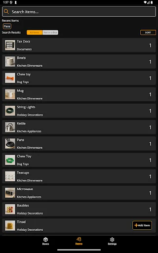 Storage Box Organizer ডাউনলোড করুন – QR কোড দিয়ে সাজান আপনার স্টোরেজ - Screenshot 11