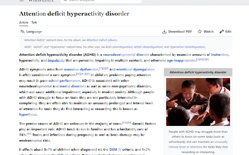 Hyper Bold ডাউনলোড করুন – ADHD-এর জন্য সেরা রিডিং এক্সটেনশন - Screenshot 1