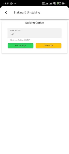 BitGlobal Staking ডাউনলোড করুন – নিরাপদ ও সহজ স্টেকিং অ্যাপ - Screenshot 1
