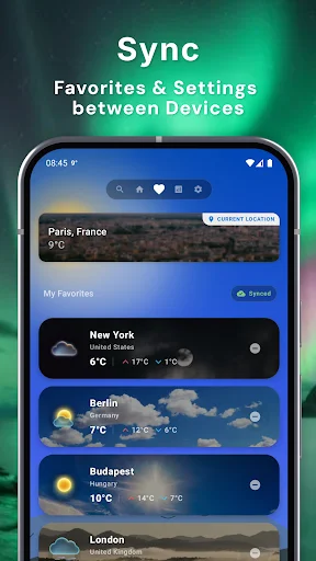 SimpleWeatherApp ডাউনলোড করুন – লাইভ রাডার ও উইজেট ফ্রি - Screenshot 3