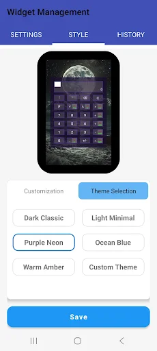 Calculator Widget ডাউনলোড করুন – দ্রুত এবং সহজ ক্যালকুলেটর - Screenshot 8