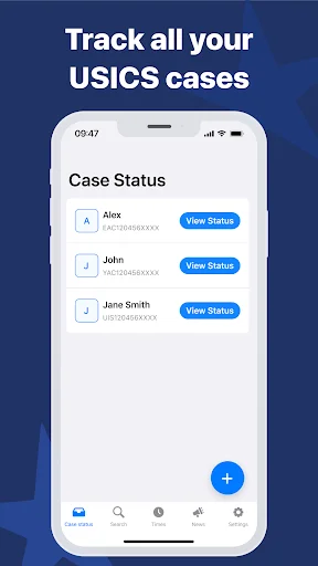 US Immigration Case Tracker ডাউনলোড করুন – USCIS কেস স্ট্যাটাস আপডেট - Screenshot 6