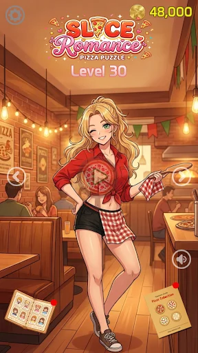 Slice Romance: Pizza Puzzle ডাউনলোড করুন – সেরা পাজল গেম - Screenshot 3