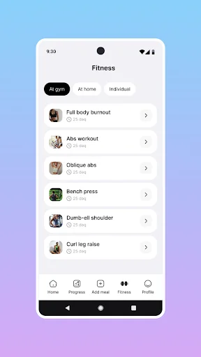 TrailFitCal ডাউনলোড করুন – এআই ক্যালোরি ট্র্যাকার ও ফিটনেস অ্যাপ - Screenshot 4