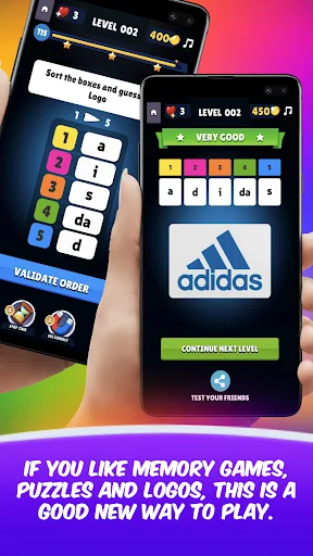 Logomania 3 Sort Quiz Words ডাউনলোড করুন – লোগো কুইজ গেম - Screenshot 22