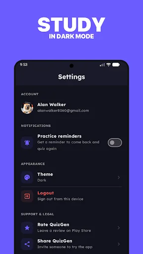 QuizGen: AI Quiz & MCQ Test ডাউনলোড করুন – সেরা কুইজ মেকার - Screenshot 8