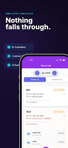 SmartOffice lite ডাউনলোড করুন – সেরা টাইম ও অ্যাটেনডেন্স অ্যাপ - Screenshot 4