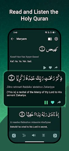 Prayer Times: Quran Athan Qibla ডাউনলোড করুন – সালাতের সময় ও কিবলা - Screenshot 3
