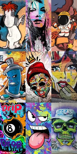 Graffiti Wallpaper ডাউনলোড করুন – সেরা স্ট্রিট আর্ট ব্যাকগ্রাউন্ড - Screenshot 3