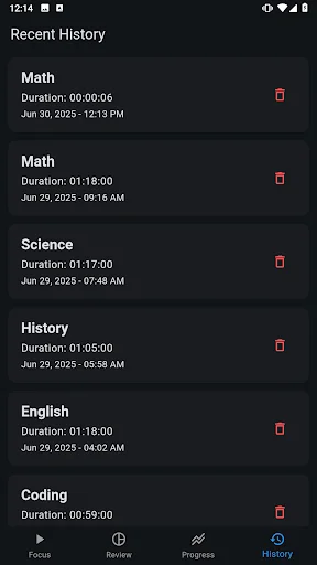Focus Track – Study Timer ডাউনলোড করুন | প্রোডাক্টিভিটি বাড়ান - Screenshot 15