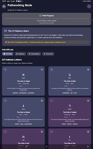 Lumen Arboris ডাউনলোড করুন – কাবালাহ এবং সেফিরোত শিক্ষা - Screenshot 11