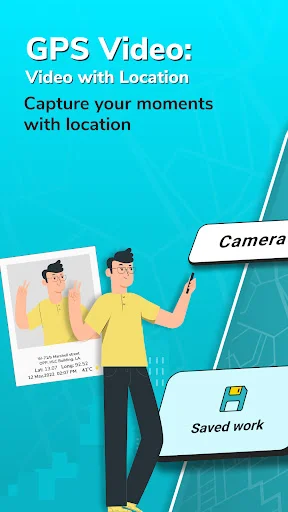 GPS Video: Video with Location ডাউনলোড করুন – লাইভ লোকেশন স্ট্যাম্প - Screenshot 1