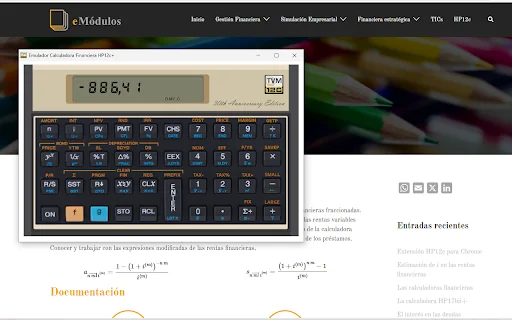 Financial Calculator Emulator HP12c+ ডাউনলোড – সেরা ফিনান্সিয়াল টুল - Screenshot 4