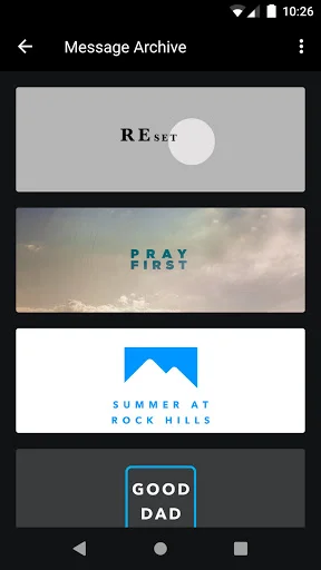Rock Hills Church অ্যাপ ডাউনলোড করুন – সব ধর্মোপদেশ ও বার্তা - Screenshot 2