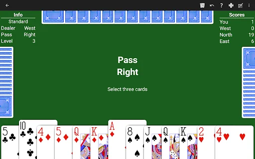 Hearts – Expert AI ডাউনলোড করুন – সেরা হার্টস কার্ড গেম - Screenshot 19