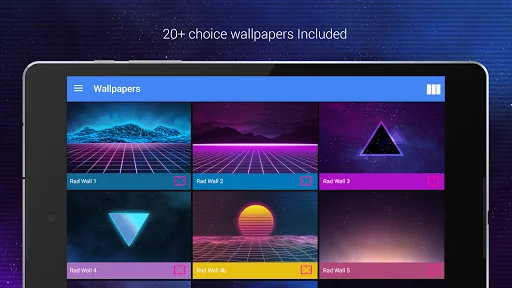 Rad Pack – 80’s Theme ডাউনলোড করুন – সেরা রেট্রো আইকন প্যাক - Screenshot 15
