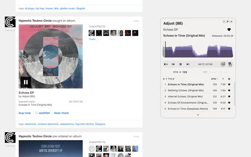 Bandcamp Deck ডাউনলোড করুন – DJ-দের জন্য সেরা মিউজিক প্লেয়ার - Screenshot 2