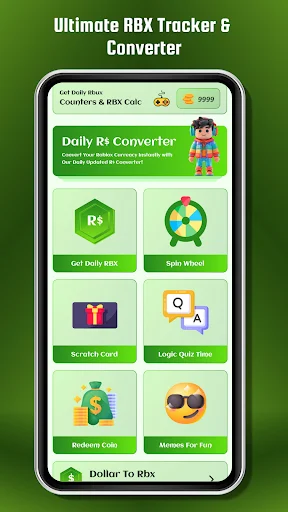 Get RBX – Get Robux Counters ডাউনলোড করুন – সেরা রোবক্স ক্যালকুলেটর - Screenshot 1