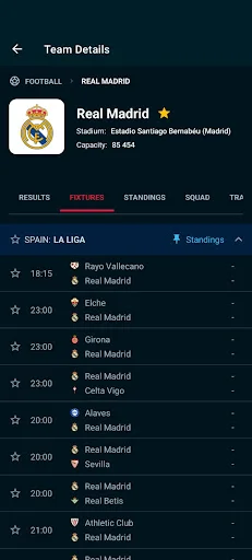 LiveScores ডাউনলোড করুন – ফুটবল লাইভ স্কোর ও ফিক্সচার আপডেট - Screenshot 3
