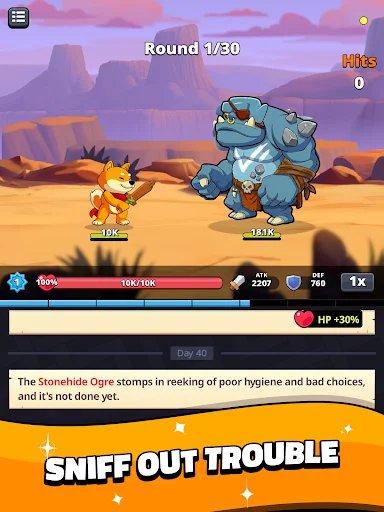 Shiba Story Go! RPG ডাউনলোড করুন – সেরা ফ্রি আইডল অ্যাডভেঞ্চার গেম - Screenshot 16