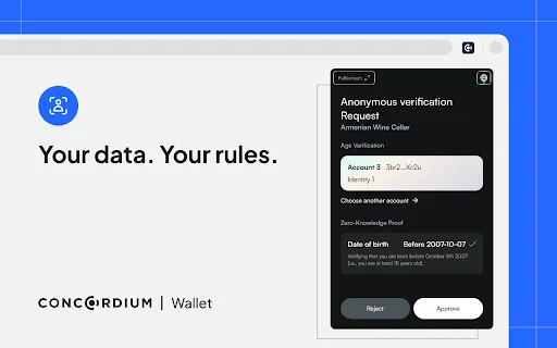 Concordium Wallet ডাউনলোড করুন – নিরাপদ ও প্রাইভেসি-কেন্দ্রিক ব্লকচেইন - Screenshot 3