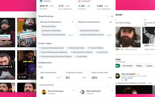 Social Network Explorer ডাউনলোড করুন – সোশ্যাল মিডিয়া অ্যানালাইসিস টুল - Screenshot 2