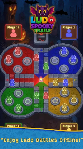 Ludo: Spooky Trails ডাউনলোড করুন – ভুতুড়ে লডু গেমের মজা নিন - Screenshot 7