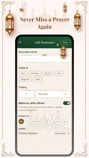 Prayer Time: Qibla, Azan & Dua ডাউনলোড করুন – নির্ভুল সালাতের সময় - Screenshot 8