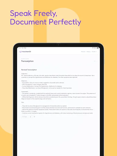 Assistant Dr. ডাউনলোড করুন – মেডিকেল নোট তৈরির সেরা AI টুল - Screenshot 11