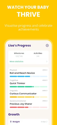 Baby Leap: Milestone Tracker ডাউনলোড করুন – শিশুর বিকাশ ও যত্ন - Screenshot 6