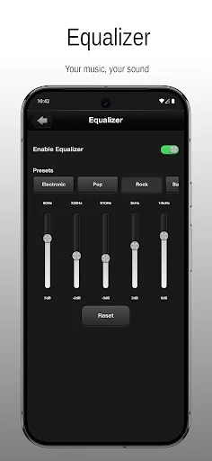 SkeuoMusic: Retro Music Player ডাউনলোড করুন – সেরা ক্লাসিক মিউজিক প্লেয়ার - Screenshot 6