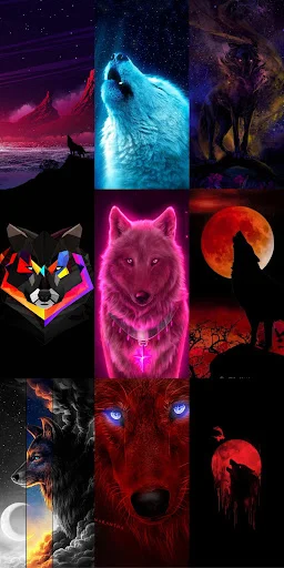 Wolf Wallpaper HD ডাউনলোড করুন – সেরা নেকড়ে ওয়ালপেপার ফ্রি - Screenshot 17