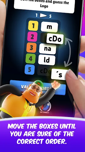 Logomania 3 Sort Quiz Words ডাউনলোড করুন – লোগো কুইজ গেম - Screenshot 18