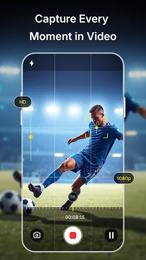 Camera HD for Android ডাউনলোড করুন – সেরা 4K DSLR ক্যামেরা অ্যাপ - Screenshot 2