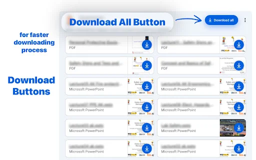 Classroom Quick Downloader – Google Classroom ফাইল ডাউনলোড করুন - Screenshot 1
