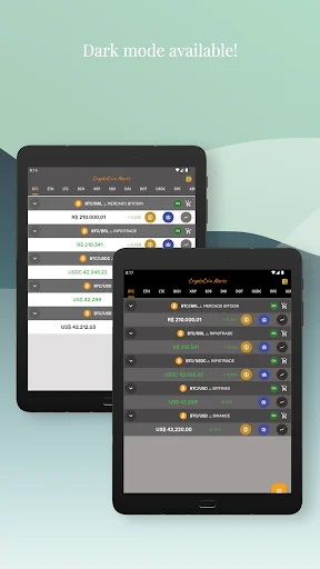 Cryptocoin Alerts ডাউনলোড করুন – ক্রিপ্টোকারেন্সি প্রাইস অ্যালার্ট - Screenshot 16