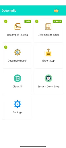 Decompile App: Apktool & Jadx ডাউনলোড করুন – অ্যান্ড্রয়েড অ্যাপ এডিটর - Screenshot 1