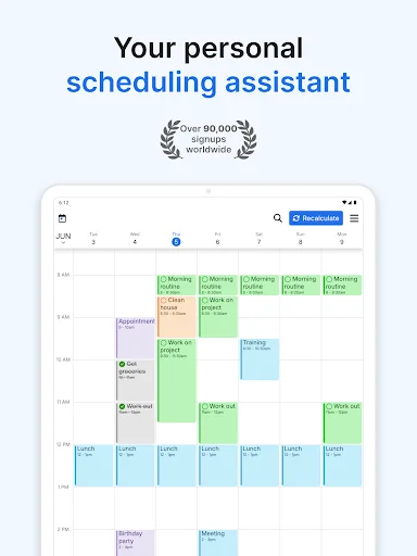 FlowSavvy ডাউনলোড করুন – AI ভিত্তিক স্মার্ট টাইম ব্লকিং ও শিডিউলার - Screenshot 9