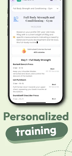 AIDietFit ডাউনলোড করুন: AI-চালিত ওজন কমানোর সেরা ডায়েট ও ওয়ার্কআউট প্ল্যান - Screenshot 5