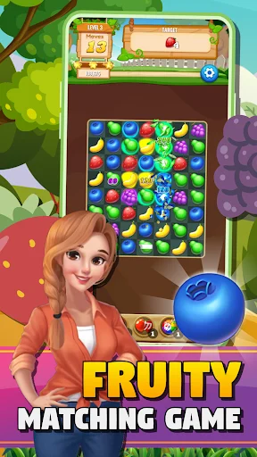 Sweet Fruit Match Puzzle Blast ডাউনলোড করুন – সেরা ফ্রুট পাজল গেম - Screenshot 1