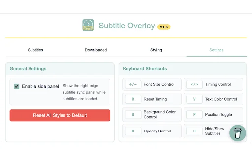 Subtitle Overlay ডাউনলোড করুন – ভিডিওর জন্য সেরা সাবটাইটেল টুল - Screenshot 4