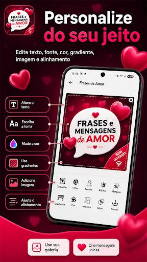 Frases De Amor 2026 ডাউনলোড করুন – সেরা রোমান্টিক মেসেজ অ্যাপ - Screenshot 5