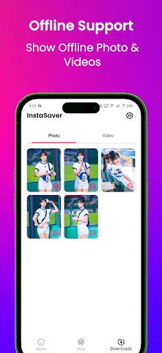 InstSaver ডাউনলোড করুন – Instagram ভিডিও ডাউনলোডার ফ্রি - Screenshot 4