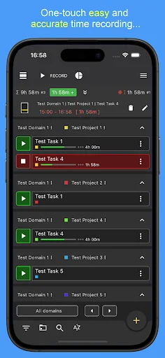 Time Tracker – Timesheet ডাউনলোড করুন – প্রোজেক্ট ও টাস্ক ম্যানেজমেন্ট - Screenshot 2