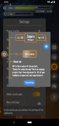 Zeta Launcher ডাউনলোড করুন – SAO থিম ও গেমফিকেশন ফিচার - Screenshot 7