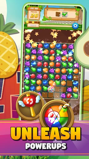 Sweet Fruit Match Puzzle Blast ডাউনলোড করুন – সেরা ফ্রুট পাজল গেম - Screenshot 17
