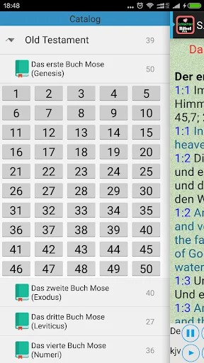 Audio German Schlachter Bible ডাউনলোড করুন – সেরা জার্মান বাইবেল অ্যাপ - Screenshot 7